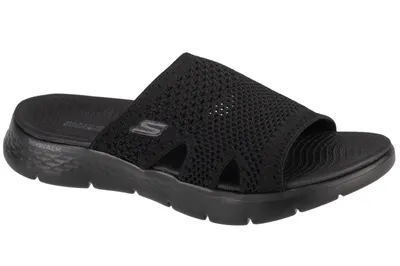Obrázok produktu pre Skechers Go Walk Flex Sandal - Elation 141425-BBK, žabky, dámske, čierne