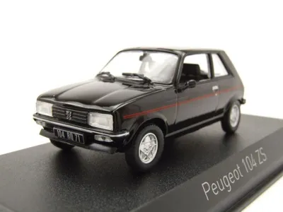 Produktbild von Norev 471405 Peugeot 104 ZS 1979 schwarz 1:43