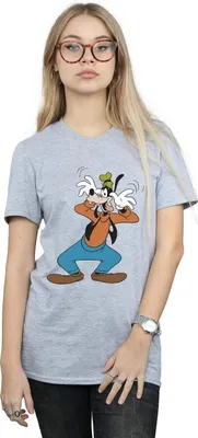 Produktbild von Disney - "Crazy" T-Shirt für Damen BI1297 (3XL) (Grau)
