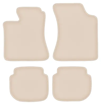 Produktbild von DURBAN Beige Velours-Fußmatten-Set für Volvo 440/460 Limousine (1988-1996)
