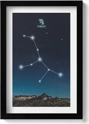 Produktbild von Gerahmtes Kunstwerk– Wandbild mit Rahmen – Gerahmtes Bild  – Wanddekoration – 20x30 cm – Schwarz