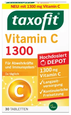 Immagine prodotto di Taxofit Vitamina C 1300 Compresse 30 Capsule