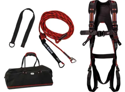 Produktbild von ABS PSA Ausrüstung Roofer Kit für Dachdecker Seillänge 15,0m