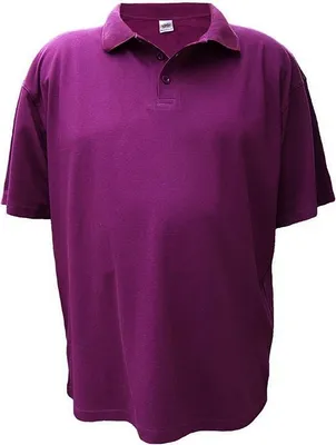 Produktbild von Übergrößen Tolles Basic Poloshirt RAMMBOCK Piqué in Bordeaux mit Stickerei 7XL