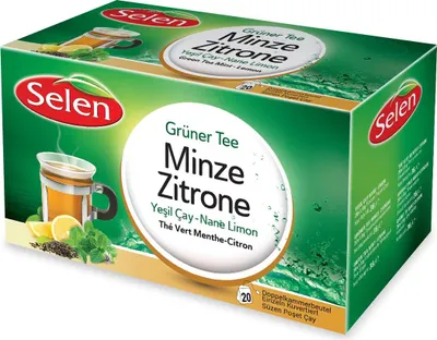 Produktbild von SELEN Grüner Tee Minze-Zitrone