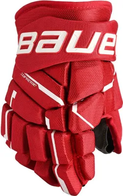 Image de Gants Bauer Supreme M5 Pro Senior rouges, 15 pouces