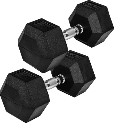 Produktbild von MOVIT Hexagon Kurzhanteln 2er Set 17,5kg, Hantel Hanteln Kurzhantelset