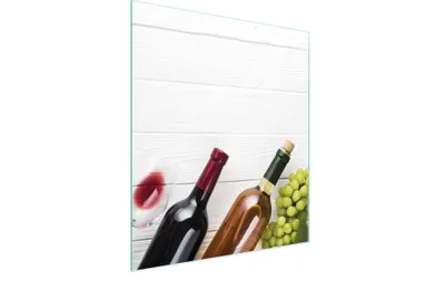 Image de Planche à découper en verre 45x52 Vin