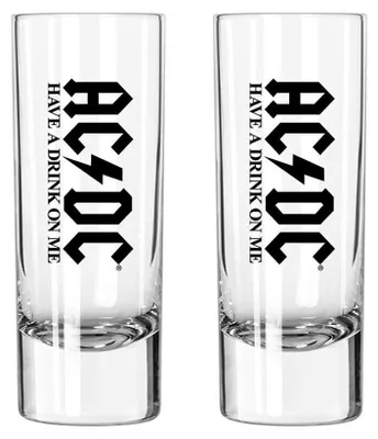 Produktbild von AC/DC Schnapsglas-Set Have A Drink On Me klar Standard