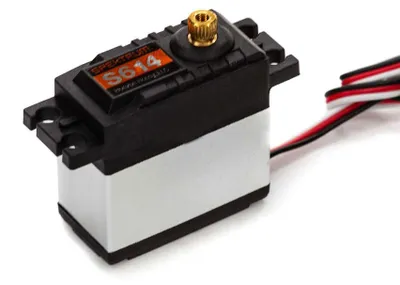 S614 wasserdichtes Servo mit Metallgetriebe, 23T