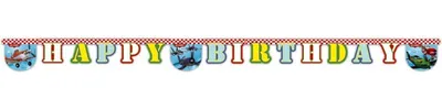 Produktbild von Disney Planes "Happy Birthday" Girlande