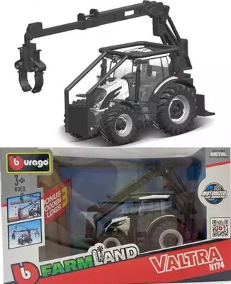 Image de Valtra N174 avec entraînement des grumes BBURAGO