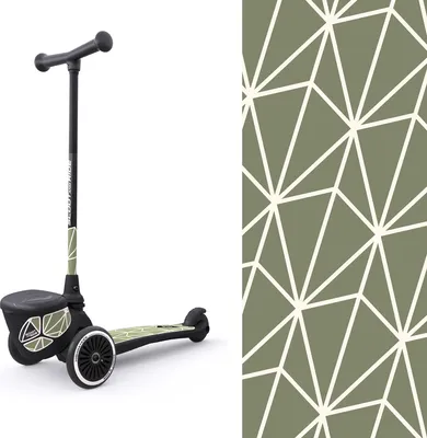 Produktbild von Scoot & Ride Highwaykick Two Lifestyle Tretroller Grün  Grün One Size