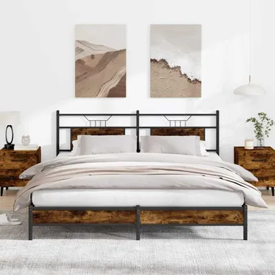 Zdjęcie produktu dla VidaXL 4106893, Dąb, 167 cm, 2,07 m, 91,5 cm, 1600 x 2000 mm, 27 cm