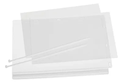 Obrázok produktu pre Durable Anzeige - für A4 - doppelseitig - Außenbereich - durchsichtig (Packung mit 5)
