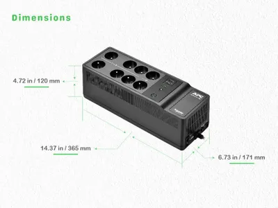 Produktbild von APC Back-UPS 500VA 8 French 230V