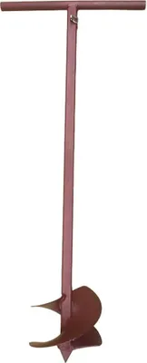 Produktbild von Teleskop Erdbohrer 20cm - Bohrtiefe bis 1,8m - verlängerbarer Erdlochbohrer