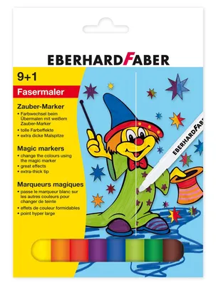 Zdjęcie produktu dla Eberhard Faber 551010 Magiczny marker pudełko 10 sztuk
