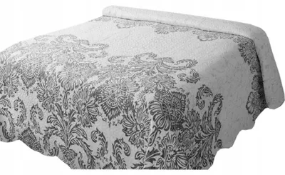 Image de Eurofirany Couvre-lit BAROK Gris Clair 170x210