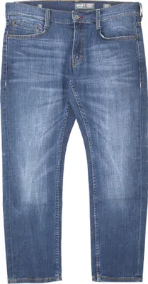 Produktbild von 21456 Mustang, Oregon Tapered,  Herren Jeans Hose, Stretchdenim, blue used, W 32 L 30