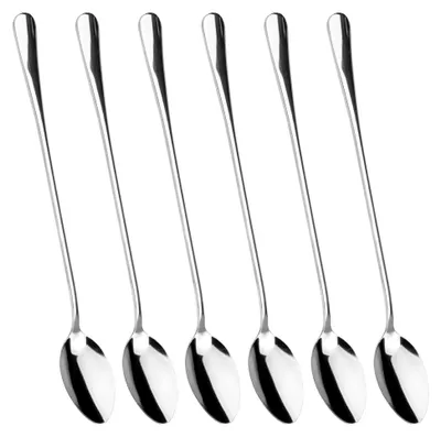 Produktbild von Lange Löffel für Latte Macchiato, 6-teilig, 19,5 cm, Edelstahl