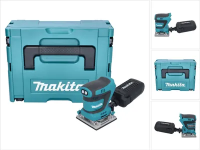 Produktbild von Makita DBO 484 ZJ Akku Schwingschleifer 18 V 112 x 102 mm + Makpac - ohne Akku, ohne Ladegerät