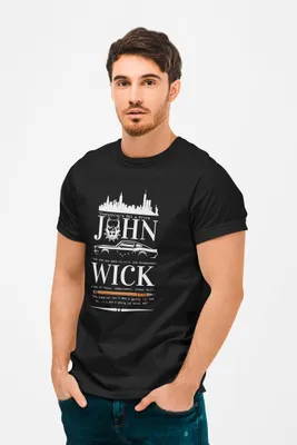 Produktbild von D&B Uni Polo  MO00025_JohnWick_Schwarz-Größe S