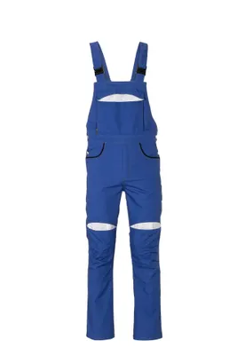 Produktbild von Planam Latzhose DuraWork Gr. 94 kornblau/schwarz