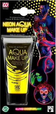 Obrázek produktu pro Aqua Make-up - Tuba 30 ml | Neonově žlutá
