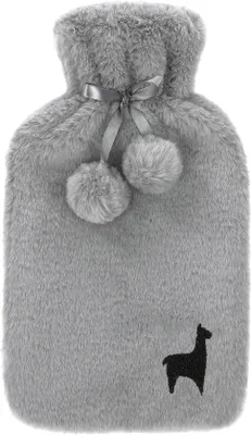 Productafbeelding van Grote warme kruik met zachte hoes 1,8 liter voor comfort en warmte
