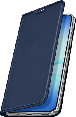 Immagine prodotto di Dux Ducis, custodia a libro Galaxy A17 con porta carte, serie Skin Pro, blu notte