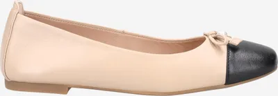 Produktbild von Unisa BELLE_NTO SKIN/BLACK, Ballerina in Beige kombiniert für Damen, Größe 36