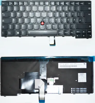 Produktbild von IBM Lenovo Thinkpad Tastatur T440 T440P T440S T431 T431S  L440 E431 E440 DE Beleuchtet
