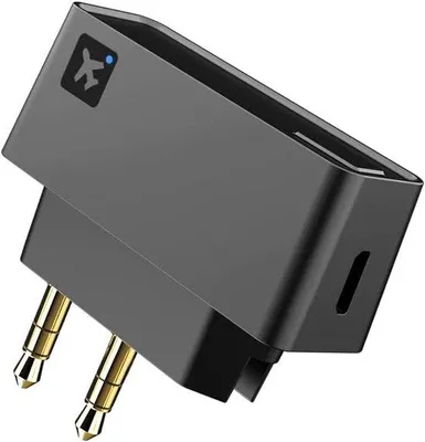 Productafbeelding van Bluetooth 5.0 Zender voor Vliegtuig - Draadloze Audio Adapter voor Hoofdtelefoons en Oordopjes