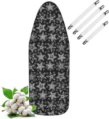 Produktbild von Strijkplankbezug XXL, Baumwolle mit Polsterung, 150x50 cm, für Dampfbügeleisen