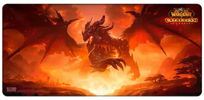 Obrázek produktu pro Gaming podložka World Of Warcraft Classic - Cataclysm Deathwing, XL