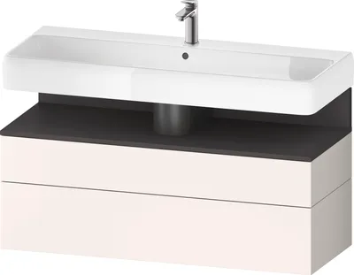 Produktbild von DURAVIT QA4396049840000 QTG WTU WH Ek. 1190x470x590 Wß Smt H