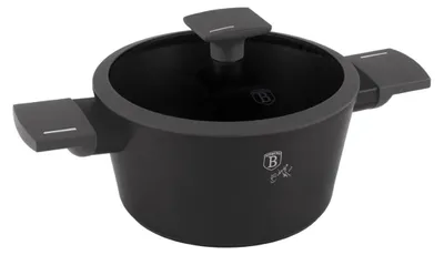 Obrázek produktu pro Hrnec s poklicí, 20 cm, 2,5 litru - Antracitová kolekce Berlinger Haus BH 8130
