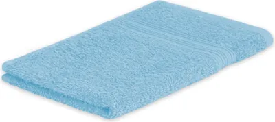 Produktbild von Gästehandtuch 30 x 50 cm 500g/m²  Hellblau Hohe Qualität Neu/OVP