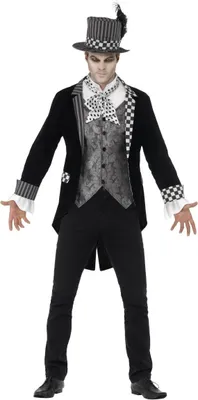 Immagine prodotto di Smiffys - Set di costumi "Deluxe" per uomo/donna Unisex SM2557 (M) (Nero/Grigio)