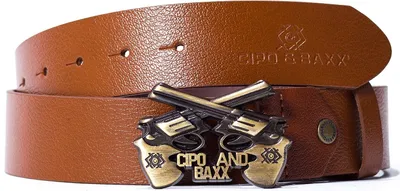 Produktbild von Cipo & Baxx Herren Gürtel CG148 Taba 105cm x 3,8cm
