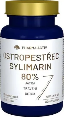 Obrázok produktu pre Pestrec mariánsky Sylimarin 80% 90 kapsúl