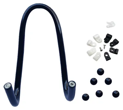 Immagine prodotto di Omgoods - 3 ganci per tubo da giardino - Supporto a parete per tubo da giardino e attrezzi