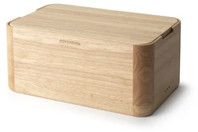 Produktbild von CONTINENTA Brotkasten Gummibaum 36x23x16 cm