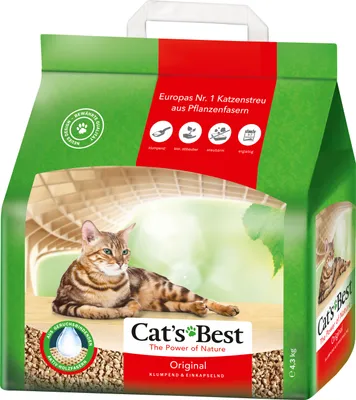 Produktbild von Cat's Best ÖkoPlus Katzenstreu 10l