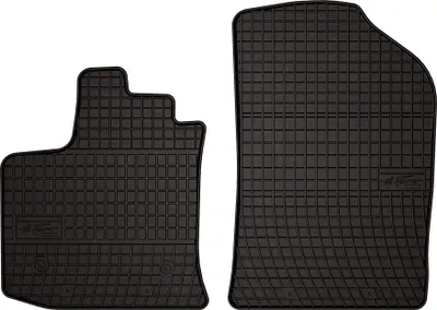 Immagine prodotto di Tappetini auto in gomma adatto per Dacia Dokker (2013-2021, 2 posti) neri, set 2 pz, con fissaggi