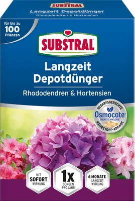 Obrázok produktu pre Substral hnojivo s pomalým uvoľňovaním pre rododendrony a hortenzie - 1,5 kg