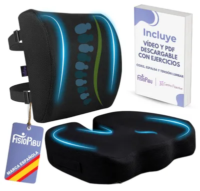 Immagine prodotto di Cuscino antidecubito, cuscino lombare, sedia da ufficio, viscoelastico