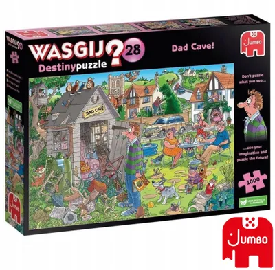 Produktbild von Jumbo Wasgij Destiny 1000 Teile Puzzle