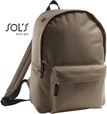 Produktbild von SOLs Bags 70100 | Backpack Rider Rucksack | 14 x 28 x 40 cm - Farbe: Army - Größe: 14 x 28 x 40 cm